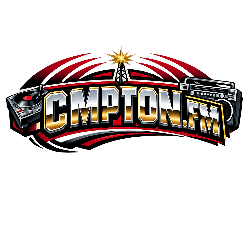Compton.FM Logo - West Coast Hip-Hop Radio